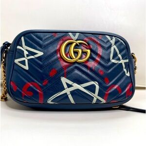 Gucci Marmont Ghost small crossbody camera bag